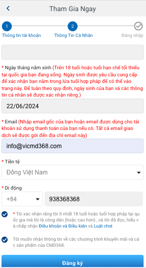 CMD368 đăng ký bước 3-2